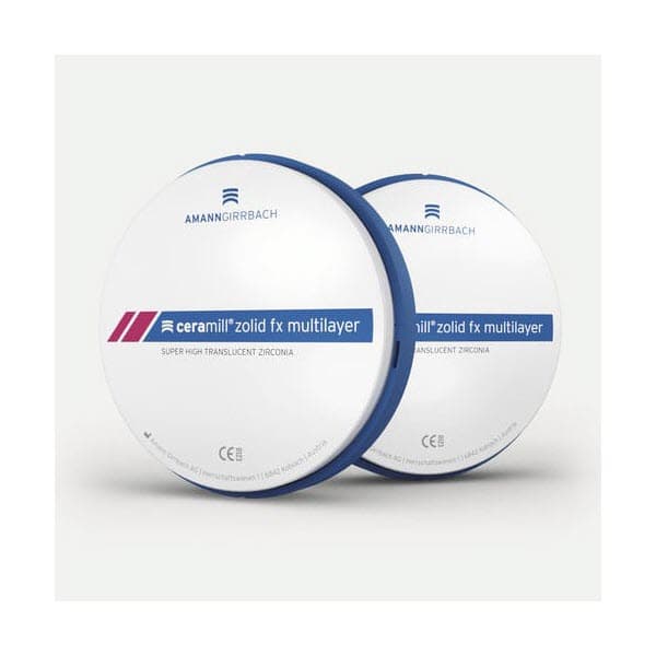 Ceramill Zolid FX Multilayer Zirconia Block A2/A3 98x16
