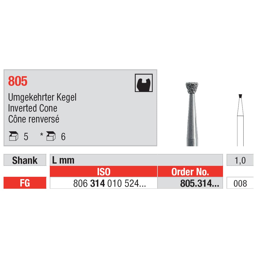 سنابل ماسية, قمع معكوس FG-8