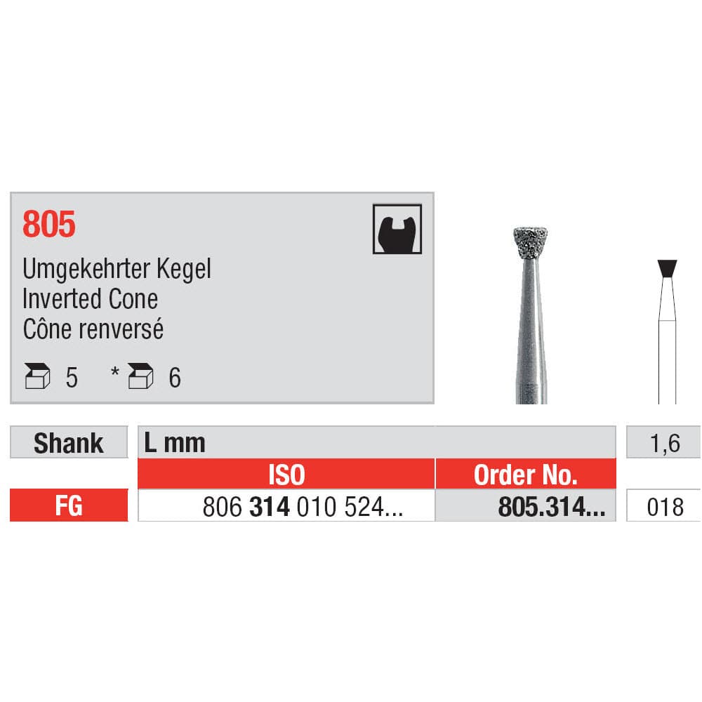 سنابل ماسية, قمع معكوس FG-18