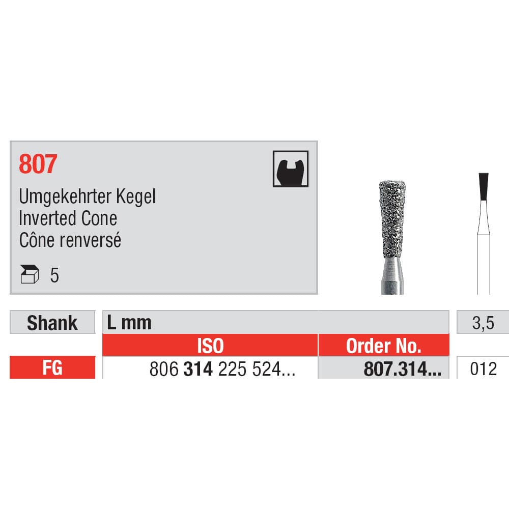 سنابل ماسية, قمع معكوس FG-12