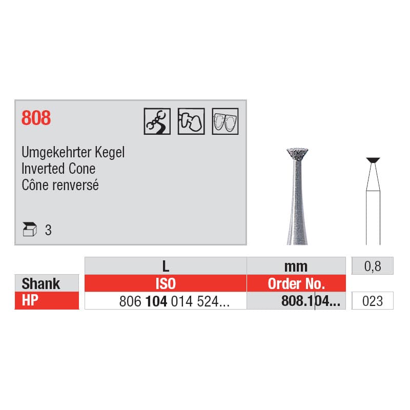سنابل ماسية, قمع معكوس HP-23