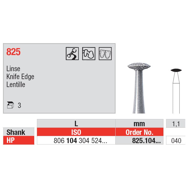 سنابل ماسية, حد سكين HP-40