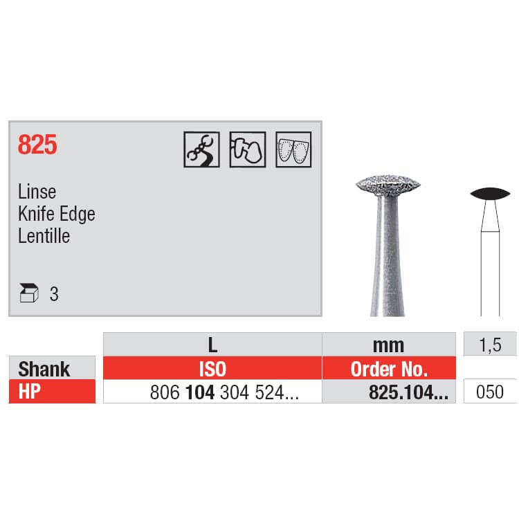 سنابل ماسية, حد سكين HP-50