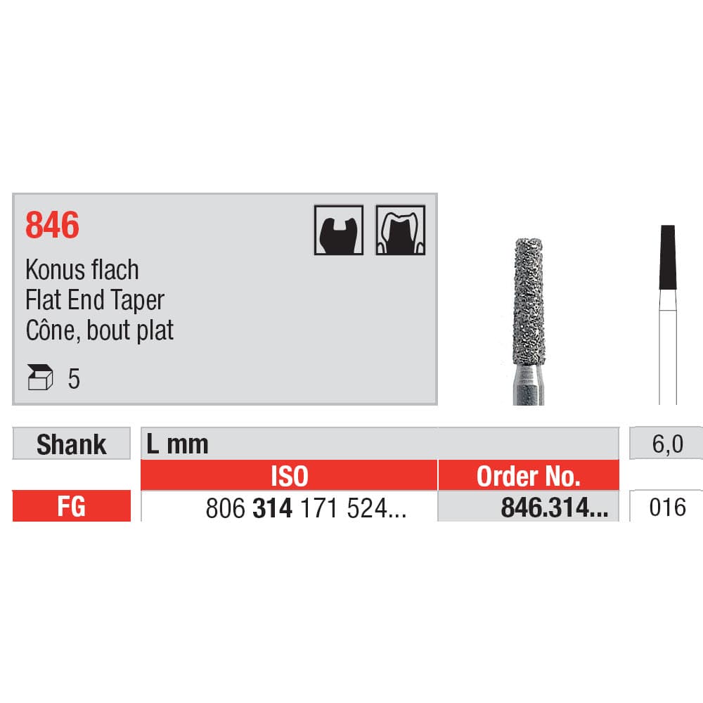 سنابل ماسية, قمعي بنهاية مقطوعة FG-16