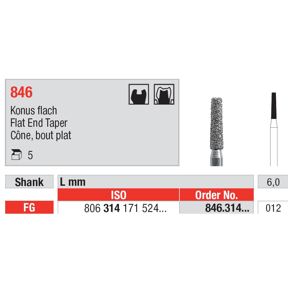 سنابل ماسية, قمعي بنهاية مقطوعة FG-12
