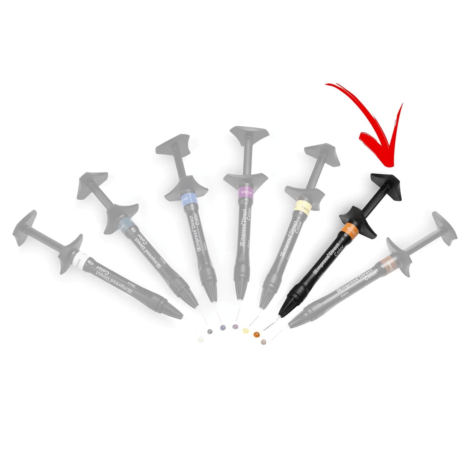 كومبوزيت إمبريس دايركت، لون أوكر، سيرنج